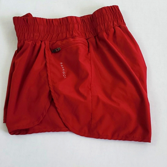 Paragon Pants - Paragon fitwear elastic waist spots shorts size S